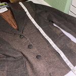International Scene Blazer Classic Tweed Equestrian Vintage Size 12 Photo 8