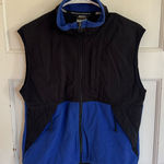 REI women’s black & blue vest size medium Photo 0