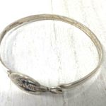 Sterling Silver Egyptian vintage hook clasp bangle Photo 6