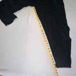 Alexis • Black Nikos Cross Over Tie Front Black Pull On Stretch Pants Large Photo 7