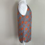 Mud Pie  Navy and Orange Chevron Crab 100% Cotton Nautical Rope Dress Size Large‎ Photo 1