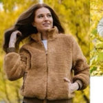 Zyia Camel Sierra Sherpa Reversible Jacket Brown Size XS Photo 1