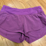 Lululemon  Purple Speed Shorts 2.5" Photo 0