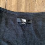 Frye Ladies Button Front casual fall sleeveles long Midi maxi Dress black New S Photo 6