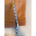 Free People  Huntington Oversized Cowl Neck Pullover Sweatshirt Orange Peach Sz S Photo 7