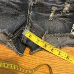 Mudd  Blue White Flower Lace Distressed Short Jean Denim Shorts Juniors 13 Photo 3