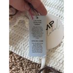 JMP The Label Coco Brown Contrast Cali Crochet Bikini Swim Top Medium NEW NWT Photo 12