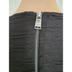 Marc New York Andrew Marc Black Zip Back Sheath Dress Size M Photo 4