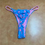 Blue and Pink Heart Bikini Bottom Size L Photo 1