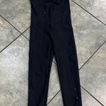 Ghost Flower Earth Onyx One Piece Jumpsuit Athletic Black Womens Sz S Gymastic Photo 10