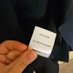 ASTR The Label One Size Polyester Waterfall Open Front Cardigan Navy Blue Photo 3