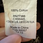 J.Crew  Black Sequin Top with White Accents Photo 2