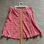 Liz Claiborne VTG Skirt | Orange Red Skirt Size 8 | light weight maximalist 🌸 Photo 3