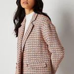 Worthington Pink multicolored trench coat by Jason Bolden Photo 2