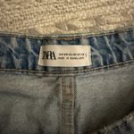 ZARA Denim Shorts High-Rise Photo 3