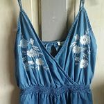 Love Tree Shambray Romper Photo 2