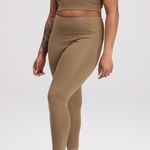 Girlfriend Collective  Long Compressive High-Rise Legging in Sand Photo 3