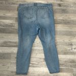 Torrid  Premium Bombshell Skinny Distressed Blue Jeans Light Wash R28 Photo 6