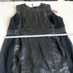 Spanx Leather-Likeā Combo Sheath Black Dress Sleeveless Bodycon 2X NWT Photo 8