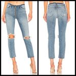 💕MOTHER💕 The Dazzler XYZ Double Fray Denim Jeans ~ Helter Skelter 31 NWT Photo 4