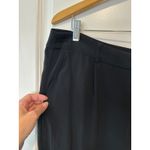Eileen Fisher Black Crepe Tencel Viscose Dress Pants NWT Size 14 Office Workwear Photo 5