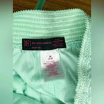 No Boundaries Women’s Mint Green Macrame Shorts Photo 2