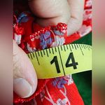 Selfie Leslie 
Laney Cutout Back Ruffle Detail Floral Dress Red size medium Photo 5