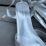 Predictions  Silver Heeled Sandal Size 9 Photo 2