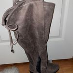 Gray Thigh High Boots Size 7 Photo 0