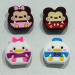 None Tsum Characters Crocs Charms 4 piece Set Photo 3