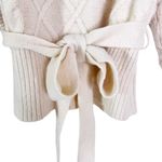 Tularosa Revolve Fern Blouson Cable Sweater in Toast Size XS Photo 6