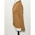 SKIMS  Soft Lounge Pajama Shirt‎ Button Down Long Sleeve Top Sienna Small Photo 6