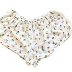 Free People Yellow Top and White Floral Pajama Set Photo 2