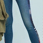 Levi's  Made &‎ Crafted 721 Embroidered Jeans Blue Photo 0