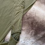 Gymshark Long Sleeve Cut Out Khaki Size Small Photo 3