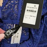 🆕‎ City Chic CCX Plus 18 Cobalt Blue Lace Racerback Bralette Bra NWT Size 2X Photo 7