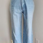 American Vintage 90s High Waist Mom Jeans No Excuses Femme Fatale Light Wash Cotton Vintage 8 Photo 0