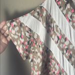 Sew in love boutique Women's Multicolor Patterned color block chevron Top Pink Size L Photo 3