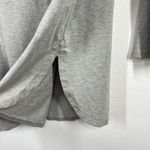 J. Jill Luxe Supima Tunic Top Long Sleeve Casual Comfy Gray Size Small Soft Photo 7