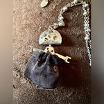 None Claire's Moveable Robot in a Dress Pendant Chain Necklace Photo 2