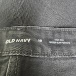 Old Navy NWT High-Rise Secret-Slim Pockets Black Jean Skirt (10) Photo 5