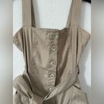 Babaton Aritzia  nonagon kofi dress fromt button down dress sz 6 Photo 9