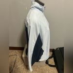 Nike  XL (16-18) Women’s Full ZIP Light Blue Jacket Photo 3