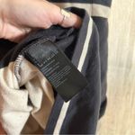 All Saints Chan Cream & Black Stripe Cotton Sweatshirt Mini Dress Tie Waist‎ S Photo 6