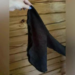 Whitney eve  Guava Dress Black with cutout, bell sleeve, & button front​ Photo 2