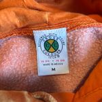 Cross Colours Cropped Hoodie Post Hip Hop Nation Ya Dig Size Medium Orange Photo 3