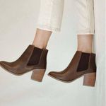 Nisolo brown leather heeled commuter boots Size 11 Photo 0