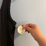 NWT aerie offline black ribbed bodycon floor length dress size XS Photo 2