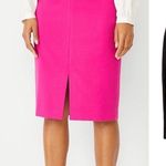 Ann Taylor ANN TAYLORS kirt Women’s Belted Pencil knee length in BLACK size 12 Photo 10