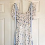 Love Shack Fancy  Printed Long Jessie Dress in Pearl River Sz 4 Cottagecore Photo 6